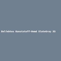 Beliebtes Kunststoff-Hemd SlateGray XS